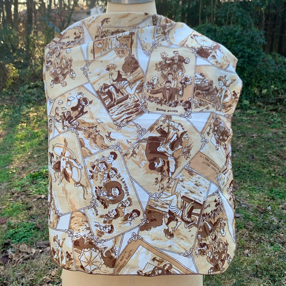 Vintage Photograph Scarf - Picture 1 of 9